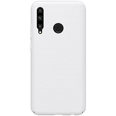 Hard Rigid Plastic Matte Finish Case Back Cover M01 for Huawei Honor 20 Lite White