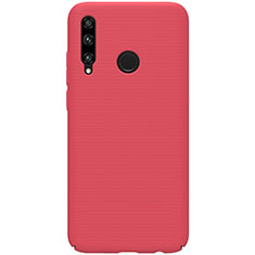 Hard Rigid Plastic Matte Finish Case Back Cover M01 for Huawei Honor 20i Red