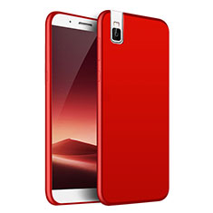 Hard Rigid Plastic Matte Finish Case Back Cover M01 for Huawei Honor 7i shot X Red