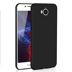Hard Rigid Plastic Matte Finish Case Back Cover M01 for Huawei Honor Play 6 Black