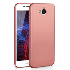 Hard Rigid Plastic Matte Finish Case Back Cover M01 for Huawei Honor Play 6 Rose Gold