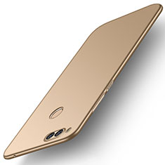 Hard Rigid Plastic Matte Finish Case Back Cover M01 for Huawei Honor Play 7X Gold