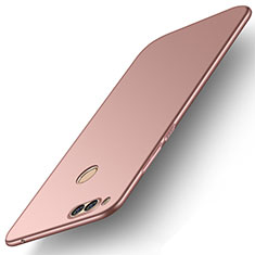 Hard Rigid Plastic Matte Finish Case Back Cover M01 for Huawei Honor Play 7X Rose Gold