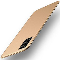 Hard Rigid Plastic Matte Finish Case Back Cover M01 for Huawei Honor Play4T Pro Gold