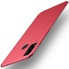 Hard Rigid Plastic Matte Finish Case Back Cover M01 for Huawei Honor Play4T Red