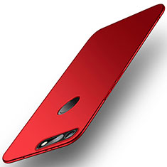 Hard Rigid Plastic Matte Finish Case Back Cover M01 for Huawei Honor V20 Red