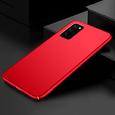 Hard Rigid Plastic Matte Finish Case Back Cover M01 for Huawei Honor View 30 5G Red