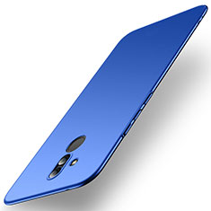 Hard Rigid Plastic Matte Finish Case Back Cover M01 for Huawei Mate 20 Lite Blue