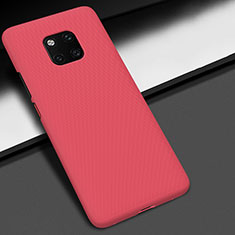 Hard Rigid Plastic Matte Finish Case Back Cover M01 for Huawei Mate 20 Pro Red