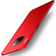 Hard Rigid Plastic Matte Finish Case Back Cover M01 for Huawei Mate 30E Pro 5G Red