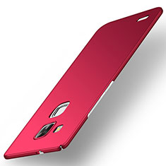 Hard Rigid Plastic Matte Finish Case Back Cover M01 for Huawei Mate 7 Red