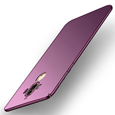 Hard Rigid Plastic Matte Finish Case Back Cover M01 for Huawei Mate 9 Purple