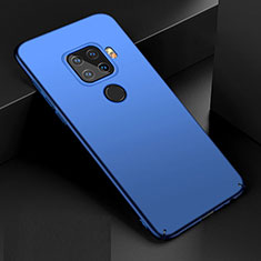 Hard Rigid Plastic Matte Finish Case Back Cover M01 for Huawei Nova 5z Blue