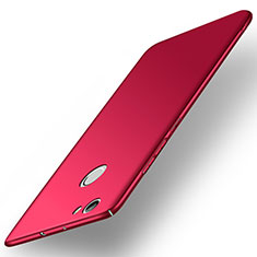 Hard Rigid Plastic Matte Finish Case Back Cover M01 for Huawei Nova Red