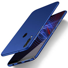 Hard Rigid Plastic Matte Finish Case Back Cover M01 for Huawei P20 Lite Blue