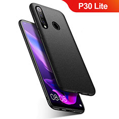 Hard Rigid Plastic Matte Finish Case Back Cover M01 for Huawei P30 Lite XL Black