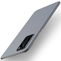 Hard Rigid Plastic Matte Finish Case Back Cover M01 for Huawei P40 Gray