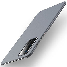 Hard Rigid Plastic Matte Finish Case Back Cover M01 for Huawei P40 Pro Gray