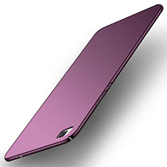 Hard Rigid Plastic Matte Finish Case Back Cover M01 for Huawei P8 Purple