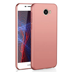 Hard Rigid Plastic Matte Finish Case Back Cover M01 for Huawei Y5 II Y5 2 Rose Gold