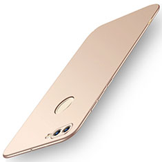 Hard Rigid Plastic Matte Finish Case Back Cover M01 for Huawei Y9 (2018) Gold