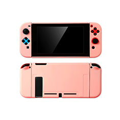 Hard Rigid Plastic Matte Finish Case Back Cover M01 for Nintendo Switch Pink