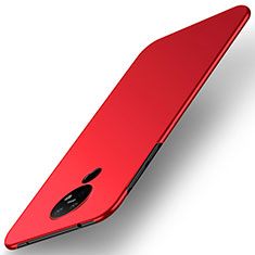 Hard Rigid Plastic Matte Finish Case Back Cover M01 for Nokia 6.2 Red