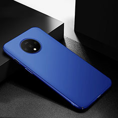 Hard Rigid Plastic Matte Finish Case Back Cover M01 for OnePlus 7T Blue