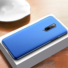 Hard Rigid Plastic Matte Finish Case Back Cover M01 for OnePlus 7T Pro Blue