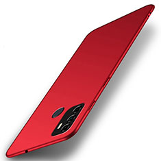 Hard Rigid Plastic Matte Finish Case Back Cover M01 for Oppo A11s Red