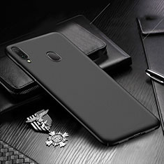 Hard Rigid Plastic Matte Finish Case Back Cover M01 for Samsung Galaxy A20 Black