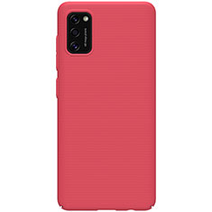 Hard Rigid Plastic Matte Finish Case Back Cover M01 for Samsung Galaxy A41 Red
