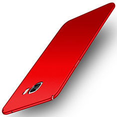 Hard Rigid Plastic Matte Finish Case Back Cover M01 for Samsung Galaxy C5 Pro C5010 Red