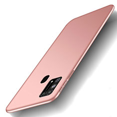 Hard Rigid Plastic Matte Finish Case Back Cover M01 for Samsung Galaxy M21s Rose Gold