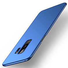 Hard Rigid Plastic Matte Finish Case Back Cover M01 for Samsung Galaxy S9 Plus Blue