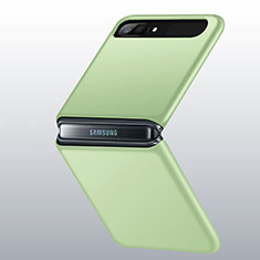 Hard Rigid Plastic Matte Finish Case Back Cover M01 for Samsung Galaxy Z Flip 5G Green
