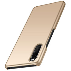 Hard Rigid Plastic Matte Finish Case Back Cover M01 for Sony Xperia 10 II Gold