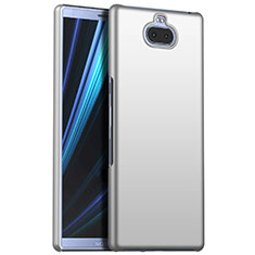 Hard Rigid Plastic Matte Finish Case Back Cover M01 for Sony Xperia 10 Silver