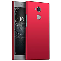 Hard Rigid Plastic Matte Finish Case Back Cover M01 for Sony Xperia L2 Red