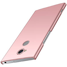 Hard Rigid Plastic Matte Finish Case Back Cover M01 for Sony Xperia XA2 Ultra Rose Gold