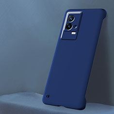 Hard Rigid Plastic Matte Finish Case Back Cover M01 for Vivo iQOO 8 Pro 5G Blue