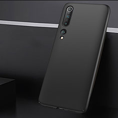Hard Rigid Plastic Matte Finish Case Back Cover M01 for Xiaomi Mi 10 Black