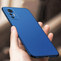 Hard Rigid Plastic Matte Finish Case Back Cover M01 for Xiaomi Mi 12 5G Blue