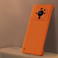Hard Rigid Plastic Matte Finish Case Back Cover M01 for Xiaomi Mi 12 Ultra 5G Orange