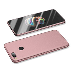 Hard Rigid Plastic Matte Finish Case Back Cover M01 for Xiaomi Mi 5X Pink