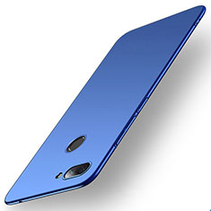 Hard Rigid Plastic Matte Finish Case Back Cover M01 for Xiaomi Mi 8 Lite Blue