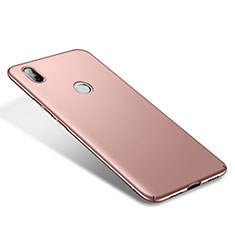 Hard Rigid Plastic Matte Finish Case Back Cover M01 for Xiaomi Mi 8 Rose Gold