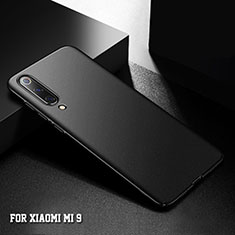 Hard Rigid Plastic Matte Finish Case Back Cover M01 for Xiaomi Mi 9 Black