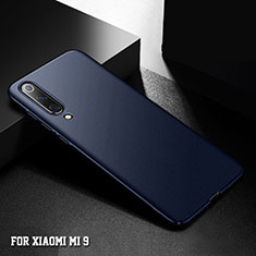 Hard Rigid Plastic Matte Finish Case Back Cover M01 for Xiaomi Mi 9 Lite Blue