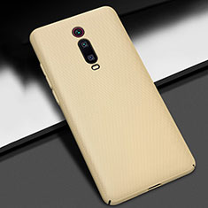 Hard Rigid Plastic Matte Finish Case Back Cover M01 for Xiaomi Mi 9T Pro Gold